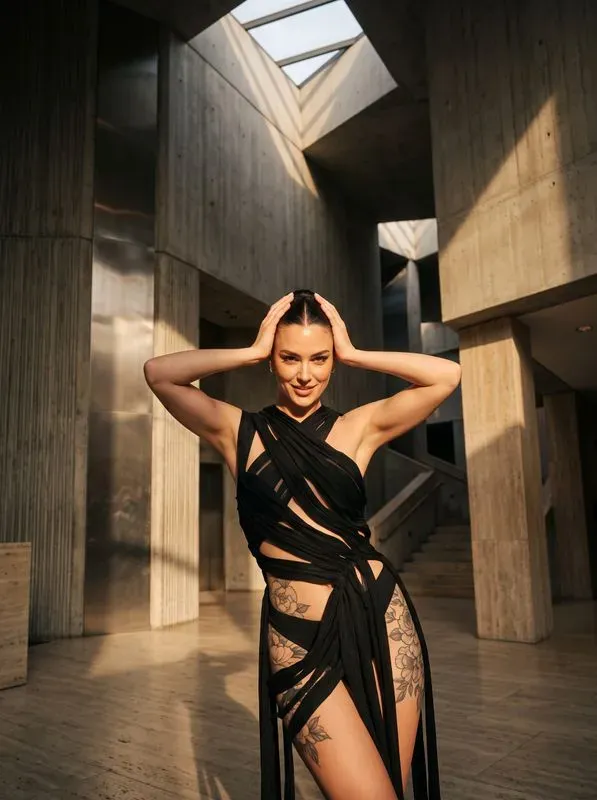 Brutalist Fashion Shots