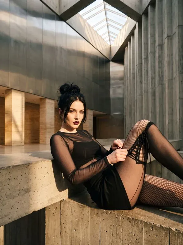Brutalist Fashion Shots