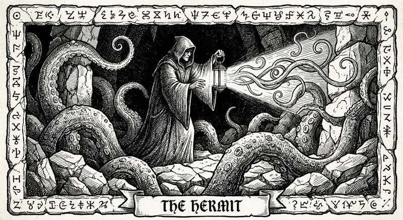 Dark Fantasy Tarot Card Art