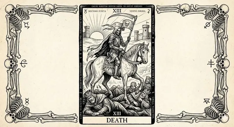 Dark Fantasy Tarot Card Art