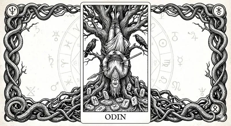 Dark Fantasy Tarot Card Art