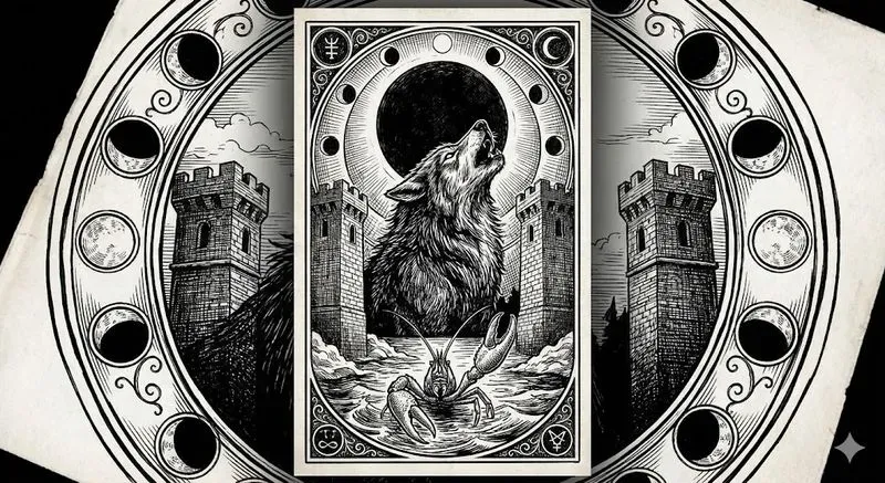 Dark Fantasy Tarot Card Art