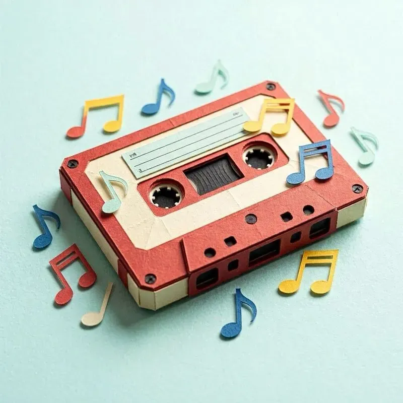 3D Chonky Papercraft Art