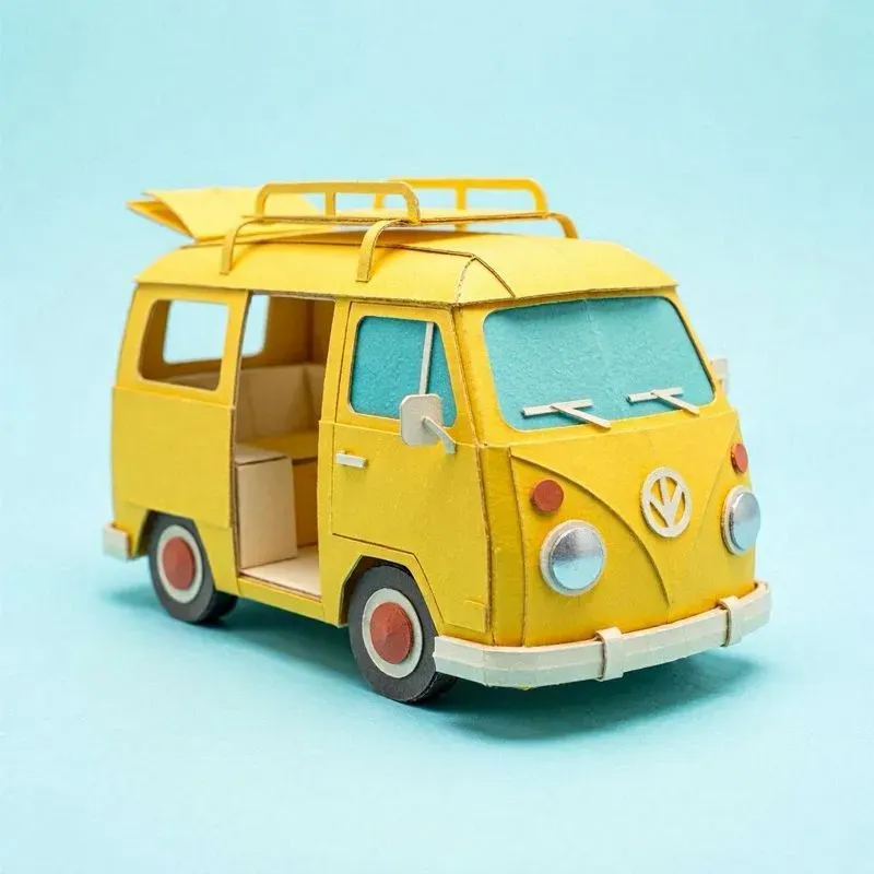 3D Chonky Papercraft Art