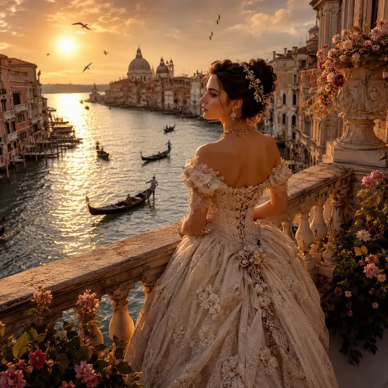 Historic Balcony Elegance