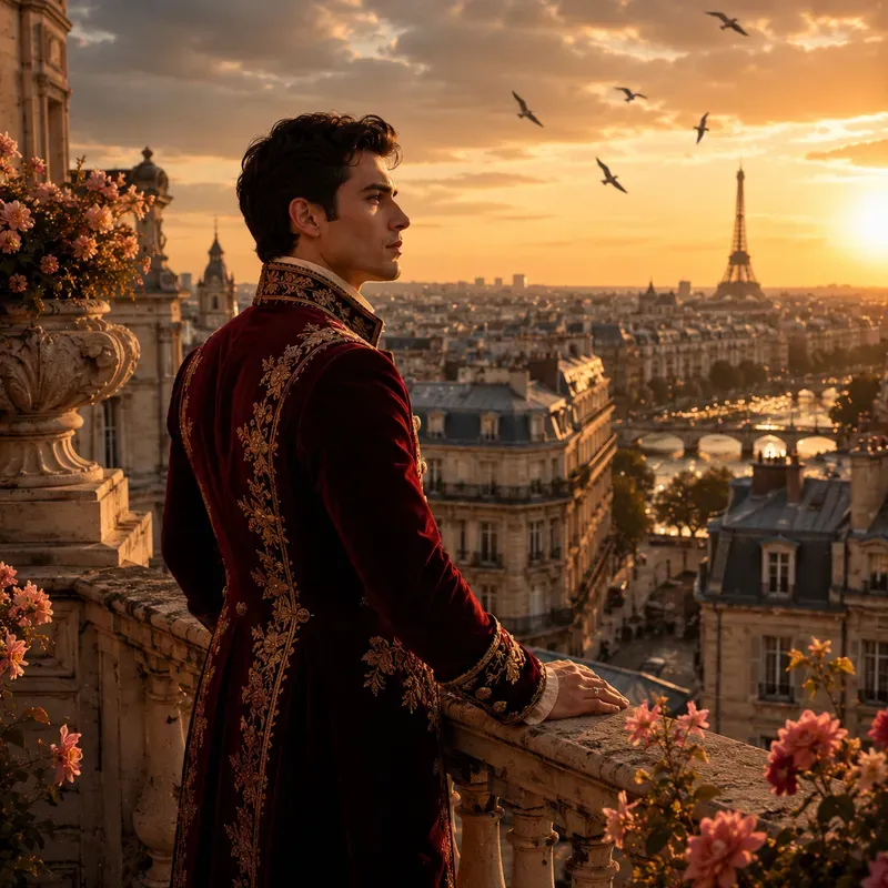 Historic Balcony Elegance