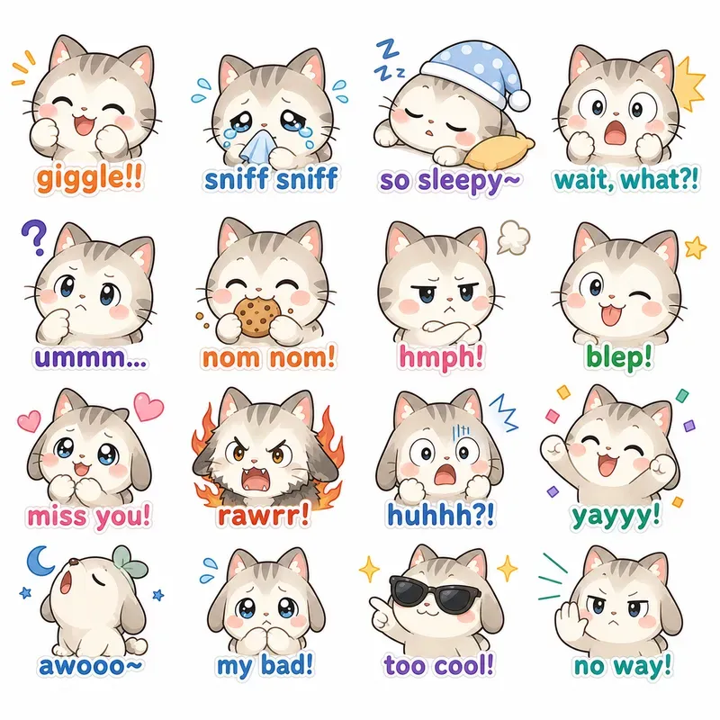Zalo Style Stickers