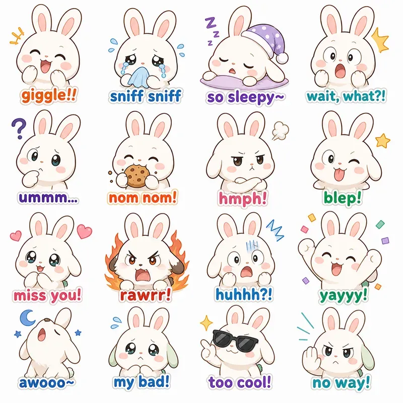 Zalo Style Stickers