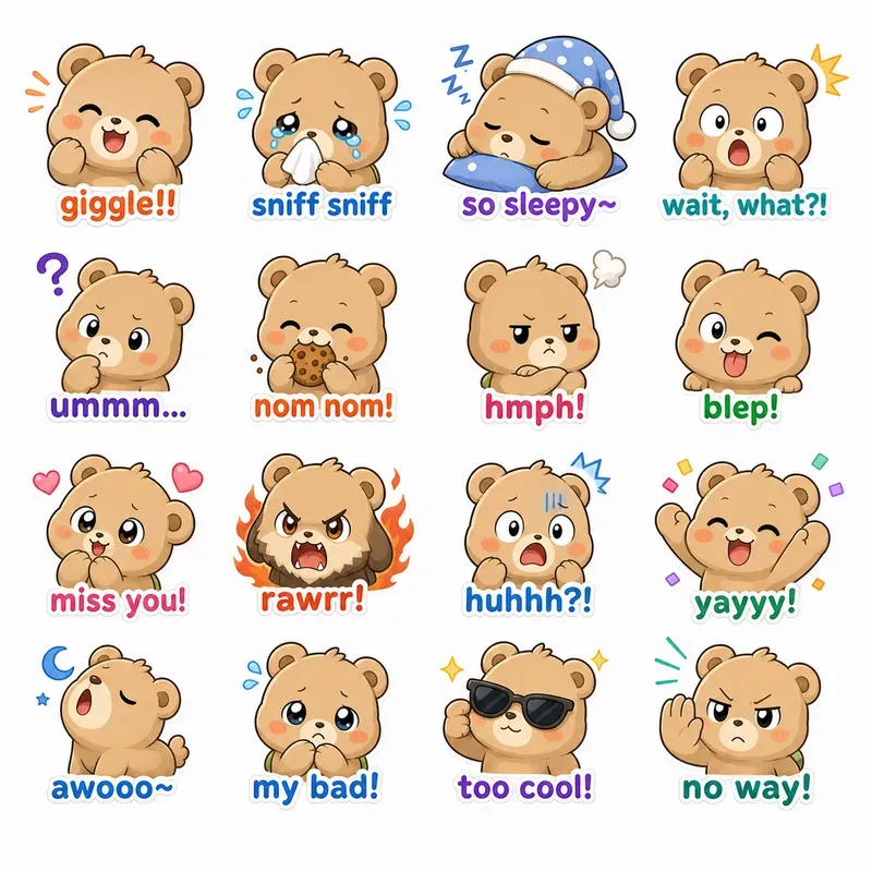 Zalo Style Stickers