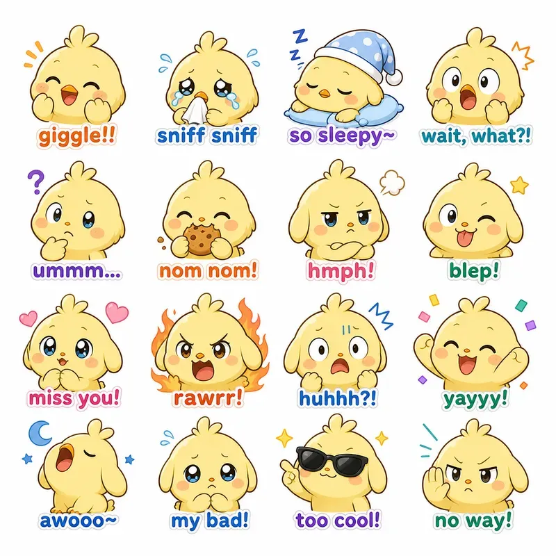 Zalo Style Stickers
