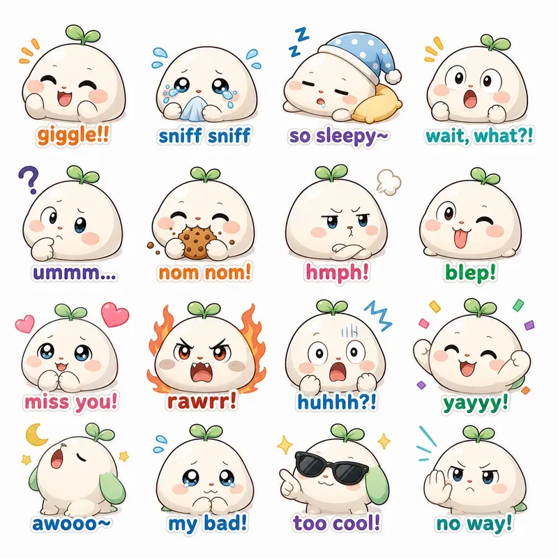 Zalo Style Stickers