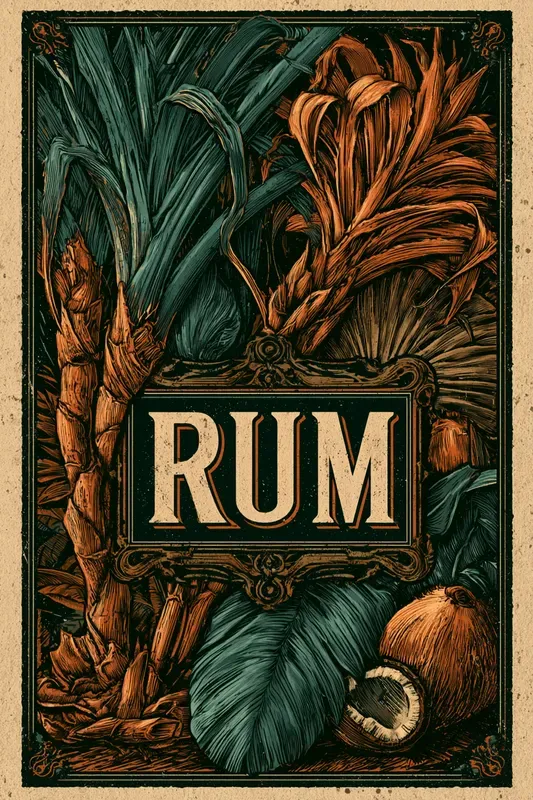 Vintage Botanical Spirits Labels