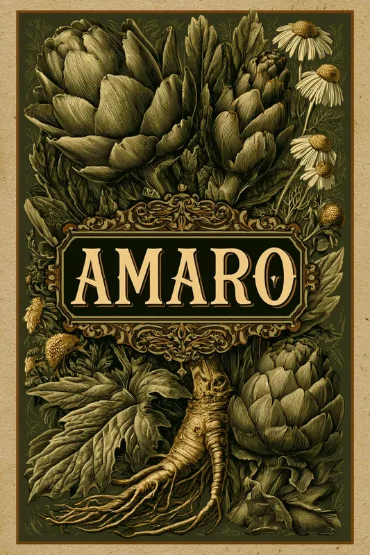 Vintage Botanical Spirits Labels