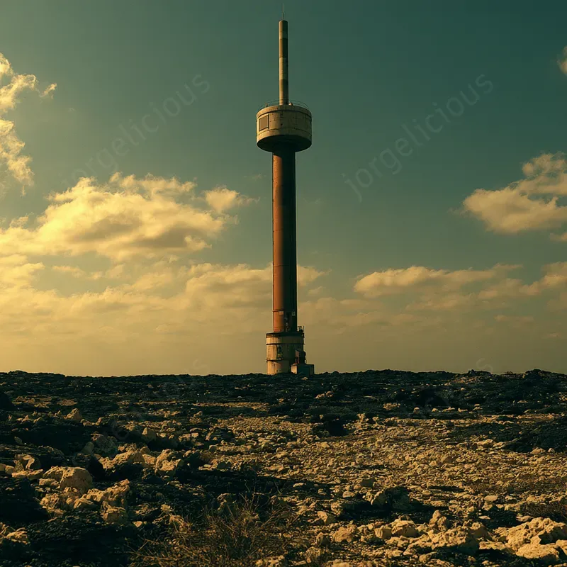 Cinematic Retro Scifi Photography