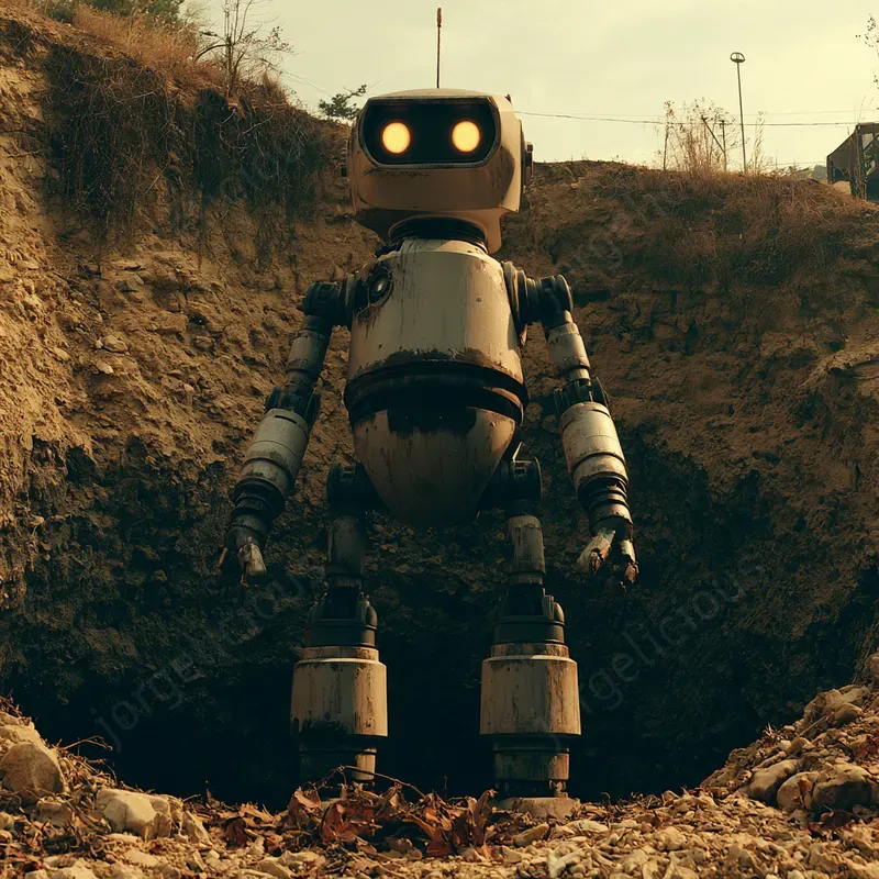 Cinematic Retro Scifi Photography