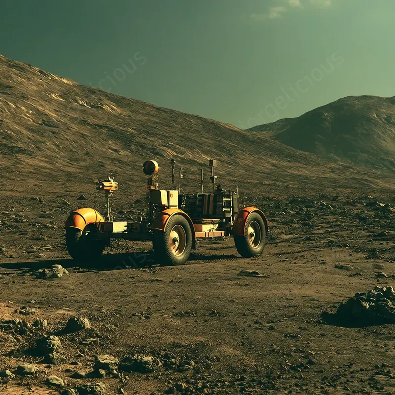Cinematic Retro Scifi Photography