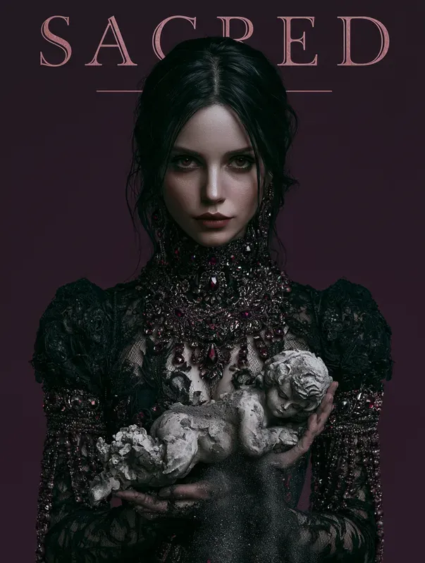 Dark Baroque Jewel Editorials