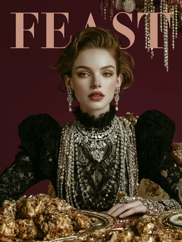 Dark Baroque Jewel Editorials