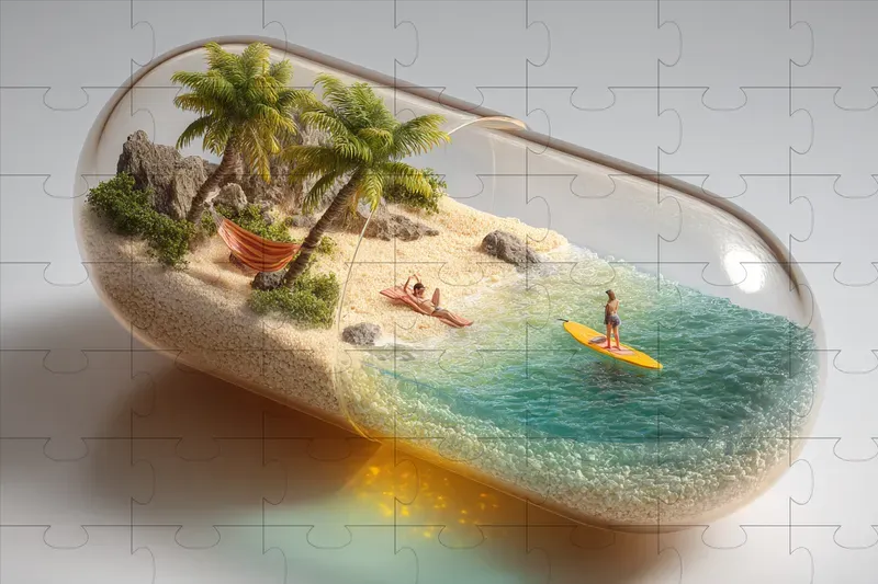 Miniature Worlds Under Glass