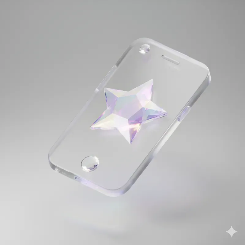 3D Frosted Glass Isometric Icons