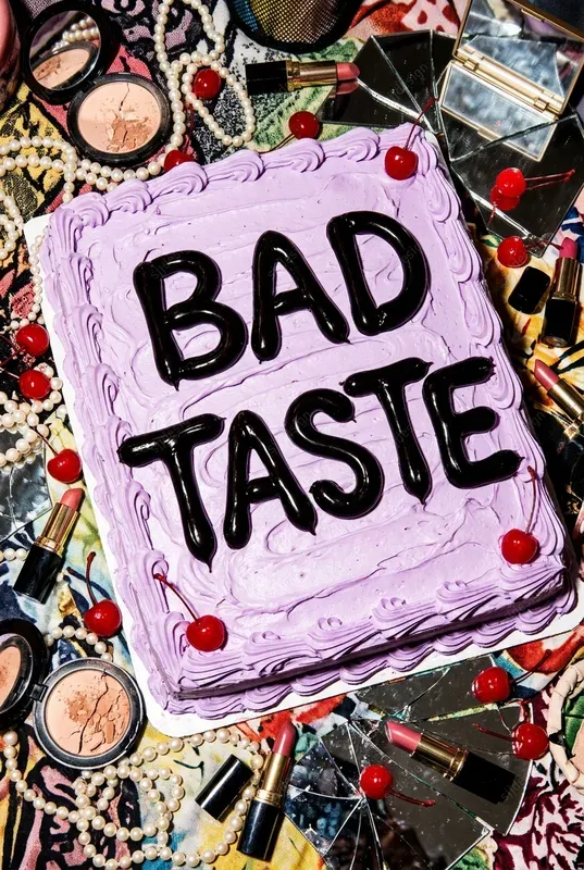 Ironic Cake Confectionery Poster Style