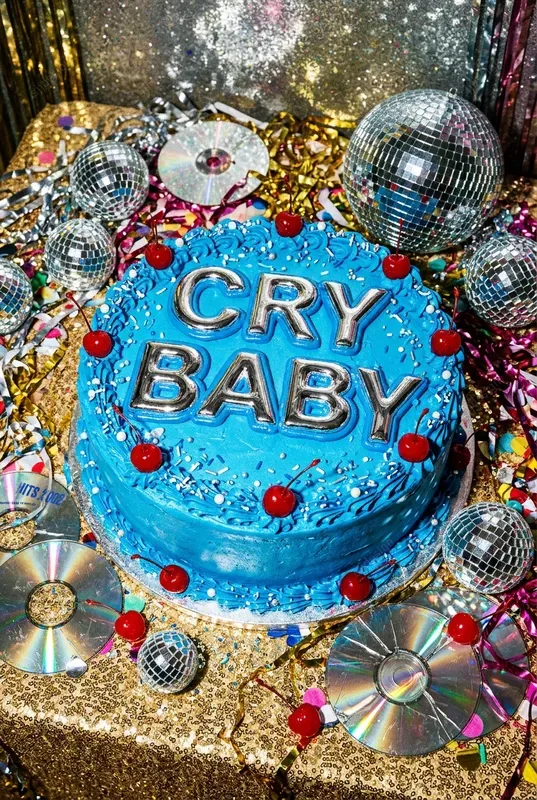 Ironic Cake Confectionery Poster Style