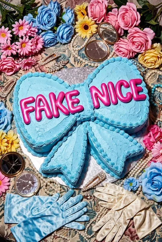Ironic Cake Confectionery Poster Style