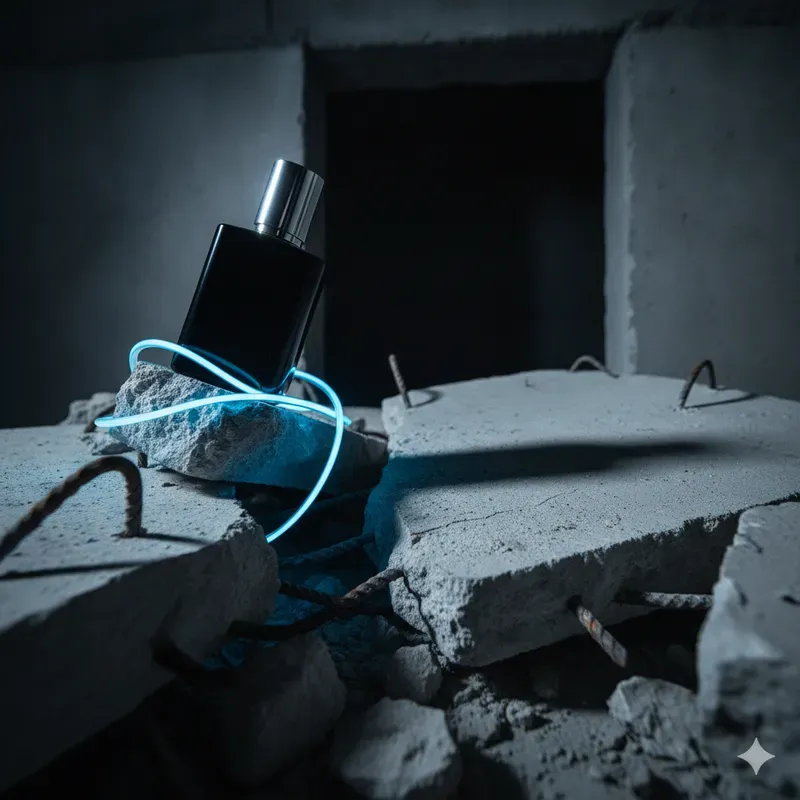 Blue Neon Wire Signals