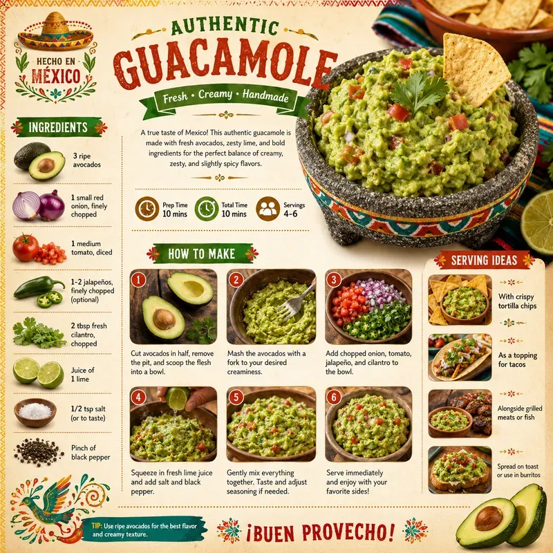 Cultural Recipe Infographics
