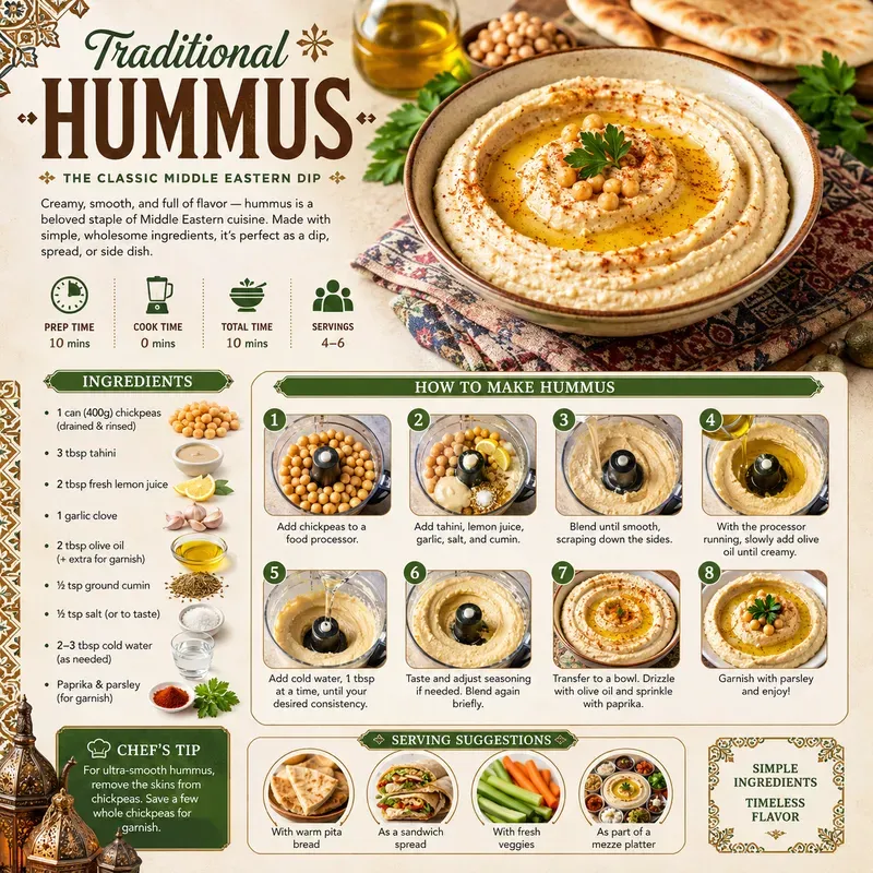 Cultural Recipe Infographics