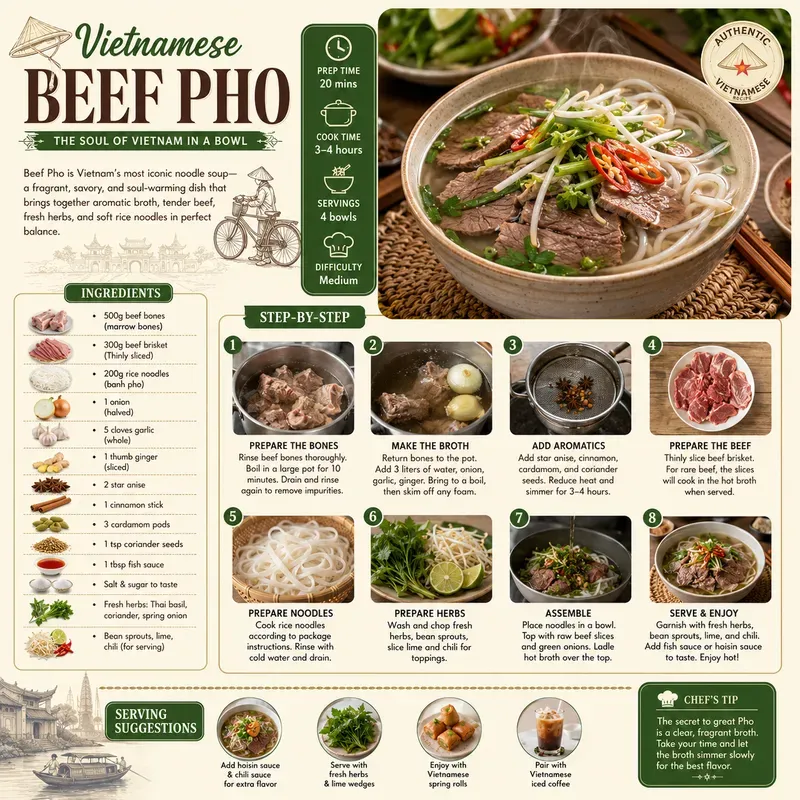 Cultural Recipe Infographics