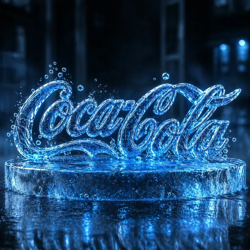 The 3D Sculpted Ice Logo Masters