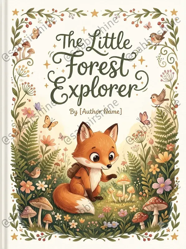 Whimsical Kids Book Cover Kits