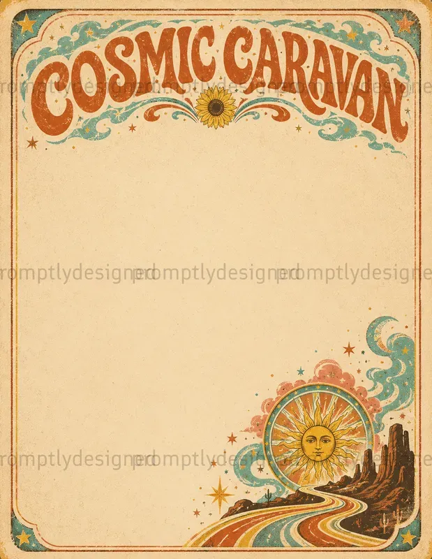 Vintage Rock Journal Pages