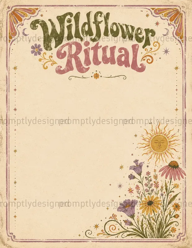 Vintage Rock Journal Pages