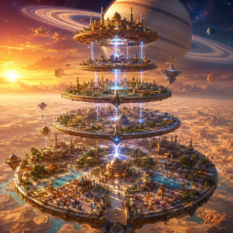 Celestial Layered Realms
