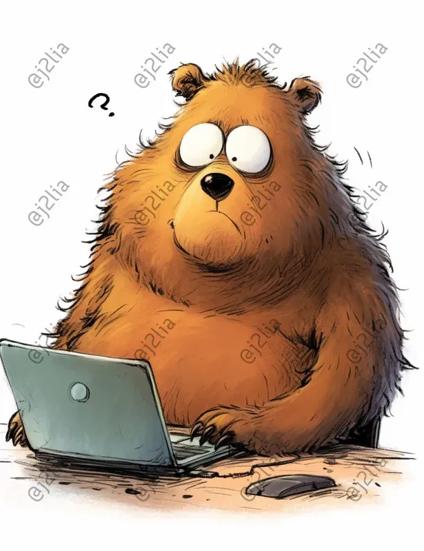 Playful Cartoon Animal Doodles