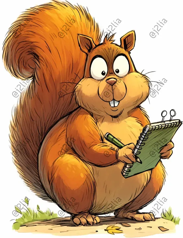 Playful Cartoon Animal Doodles