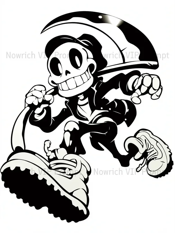 Logo Mascot Retro Characters 90s