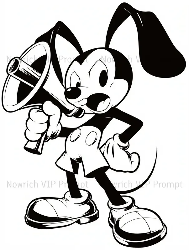 Logo Mascot Retro Characters 90s