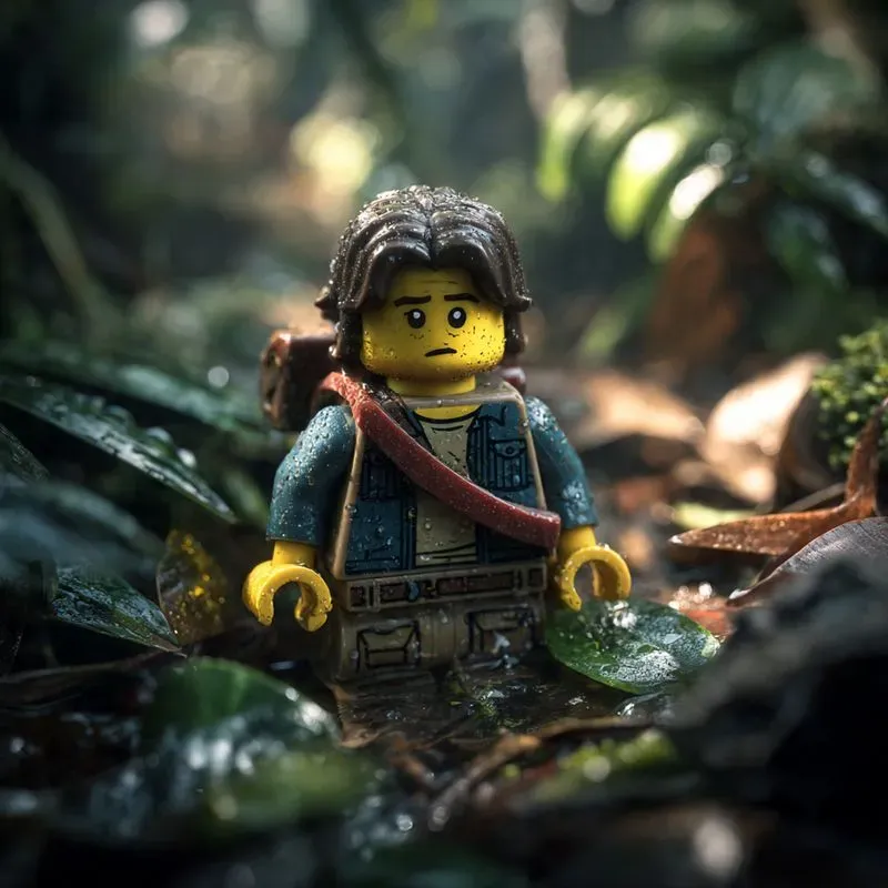 Cinematic Emotional Toy Figure Scenes