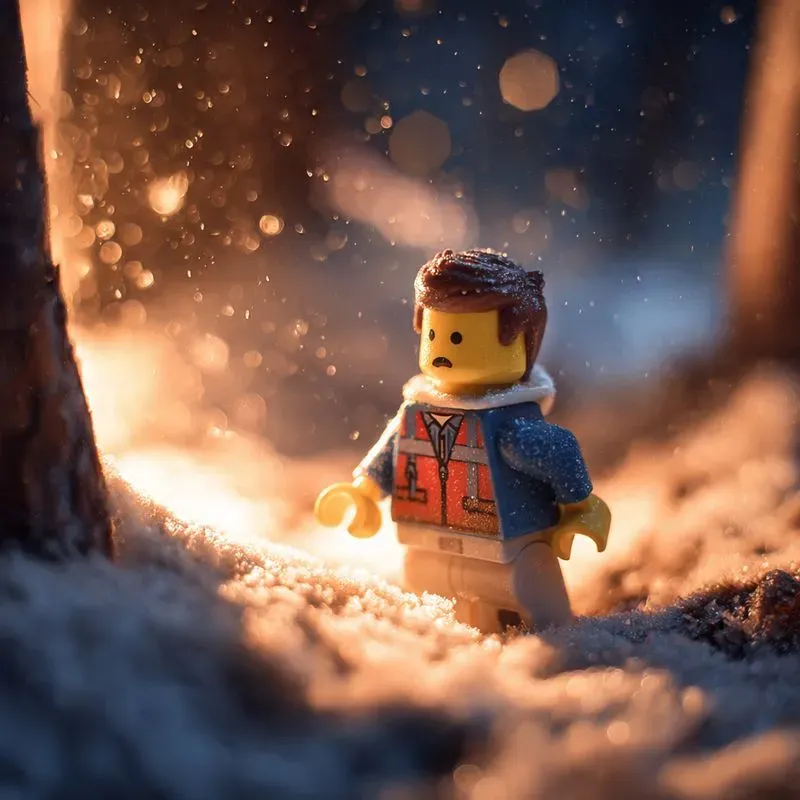 Cinematic Emotional Toy Figure Scenes