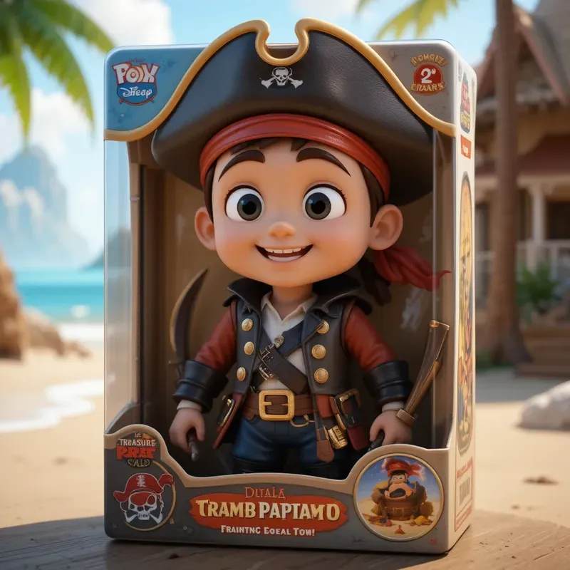 Pixarstyle Toy Character Packs