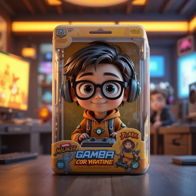Pixarstyle Toy Character Packs