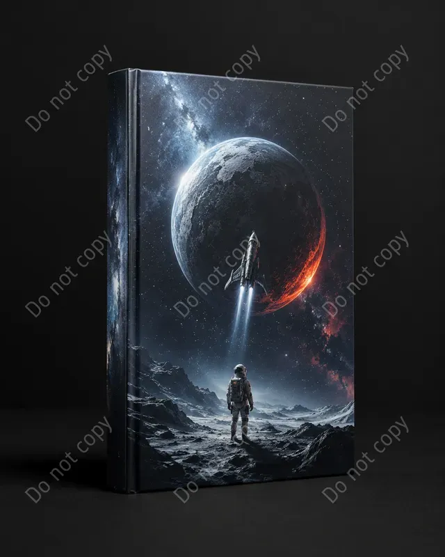 3D Book Cover Mockups Any Genre