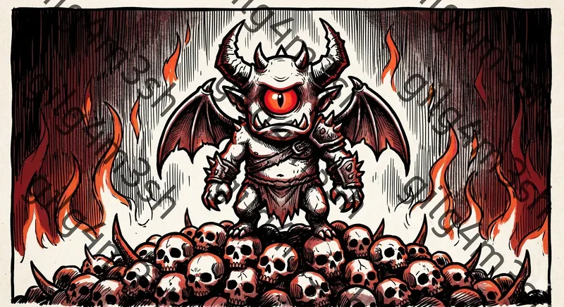 Gothic Toon Bestiary Ink