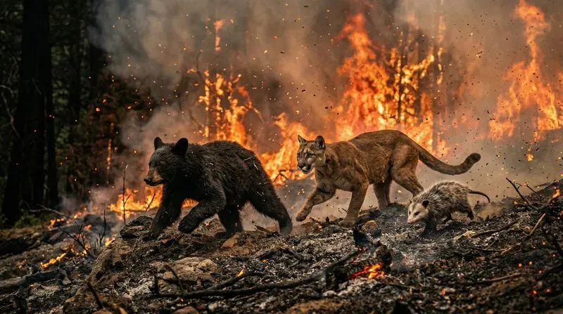 Wildlife Survival Forest Fire Escapes