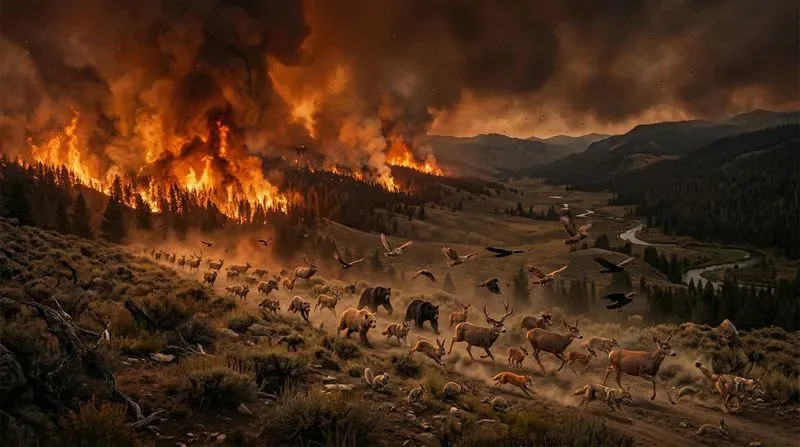 Wildlife Survival Forest Fire Escapes