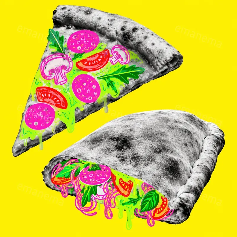Food Pop Art Compositions