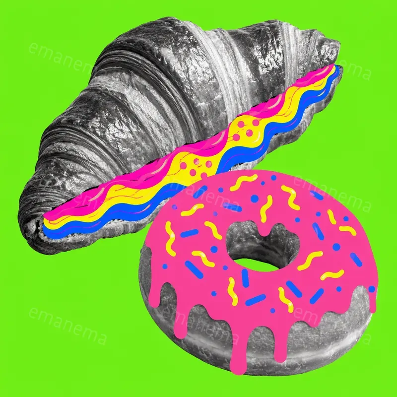 Food Pop Art Compositions